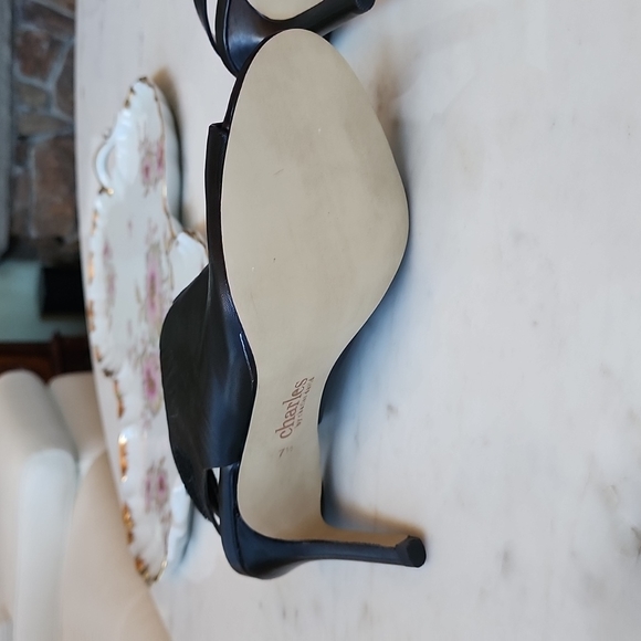NWT Charles by Charles David Imperial II black sandals size 7.5 - Picture 9 of 15